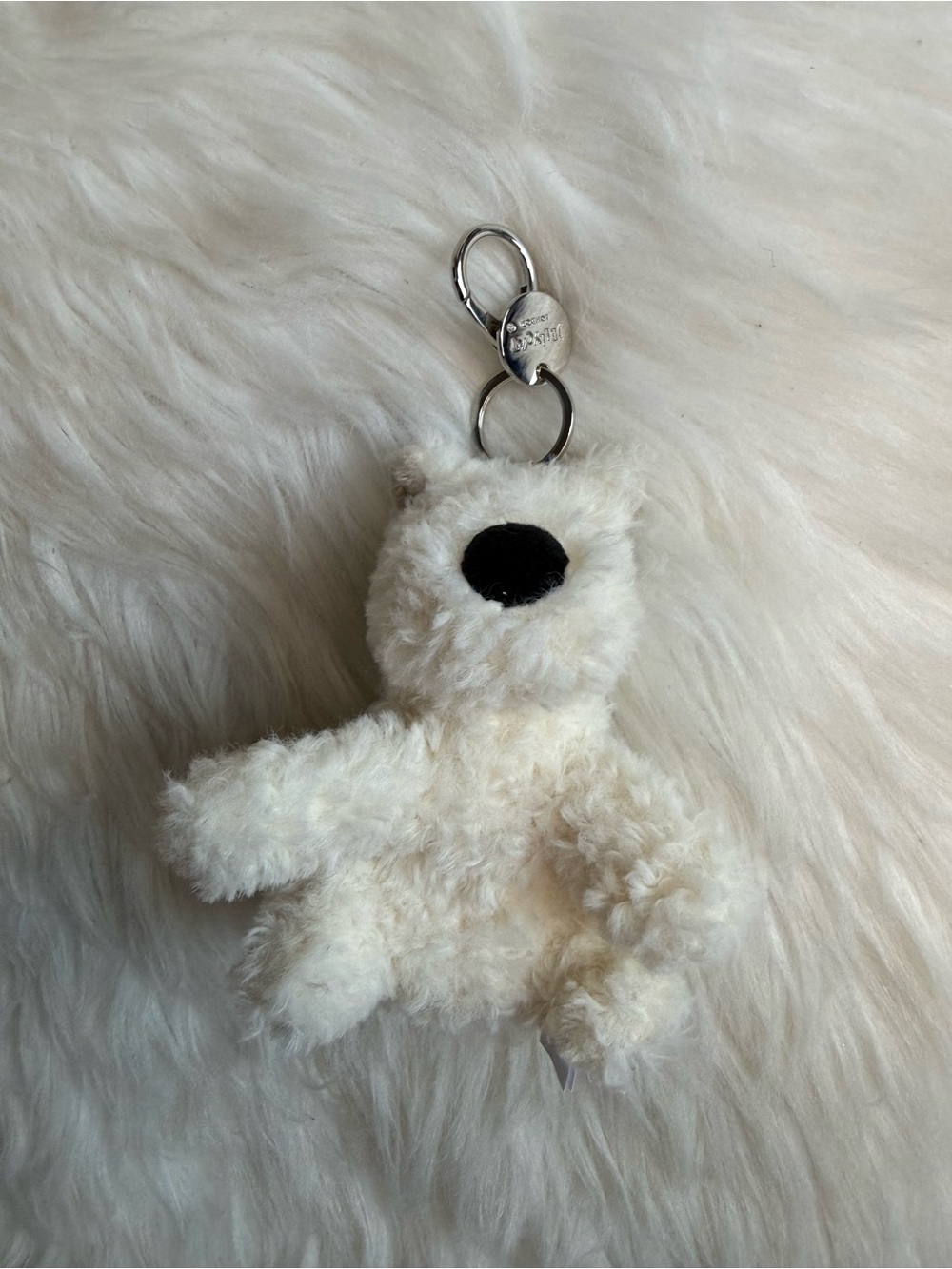 Jellycat Munro Scottie Dog Bag Charm keychain